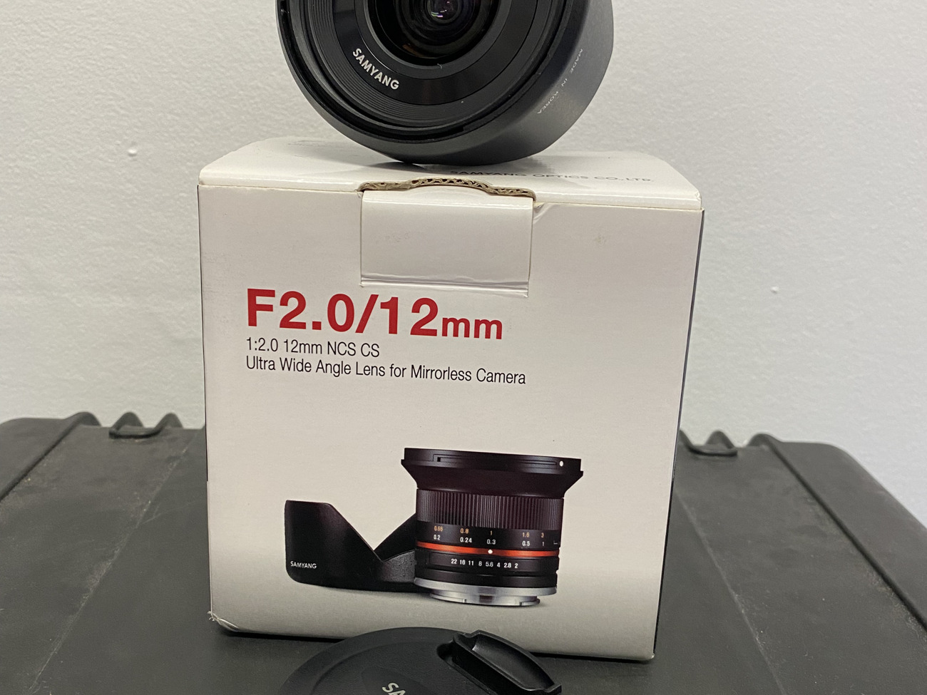 Samyang wide-angle 12mm f/2.0 ncs cs