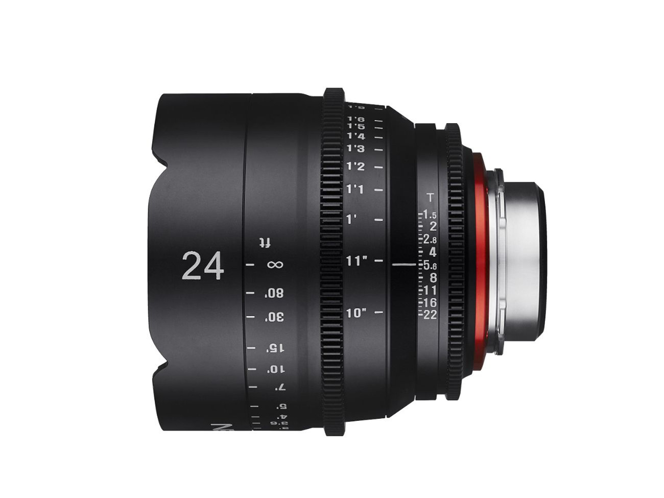Samyang xeen ef 24mm t1.5 cinema prime lens
