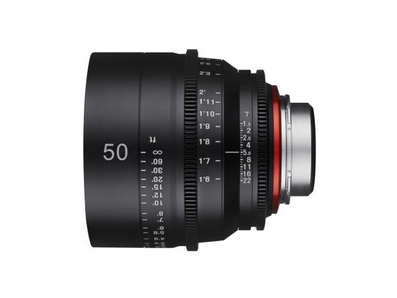Samyang xeen ef 50mm t1.5 cinema prime lens