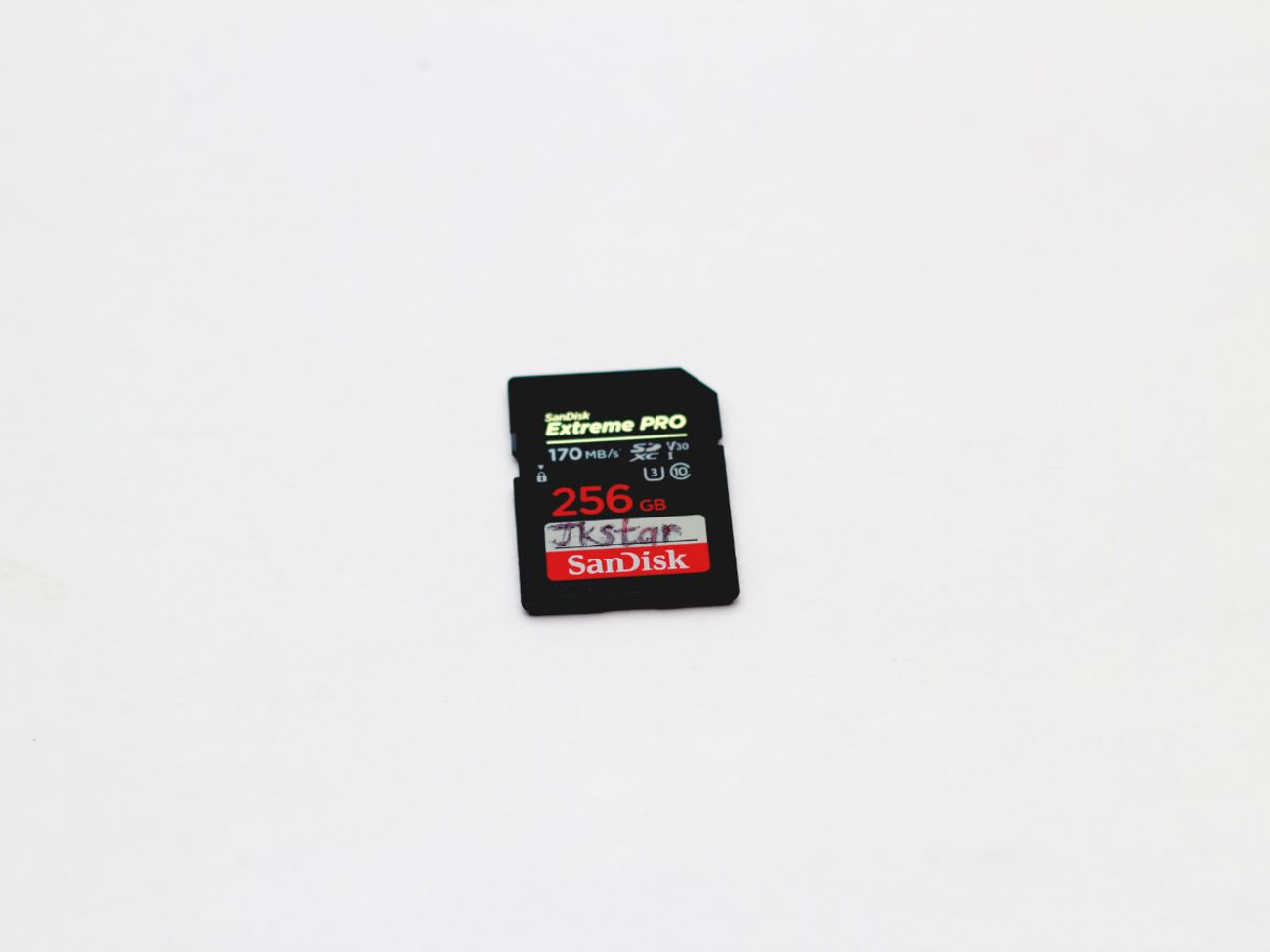 Sandisk 256gb extreme pro class10 u3 sd 170mb/s