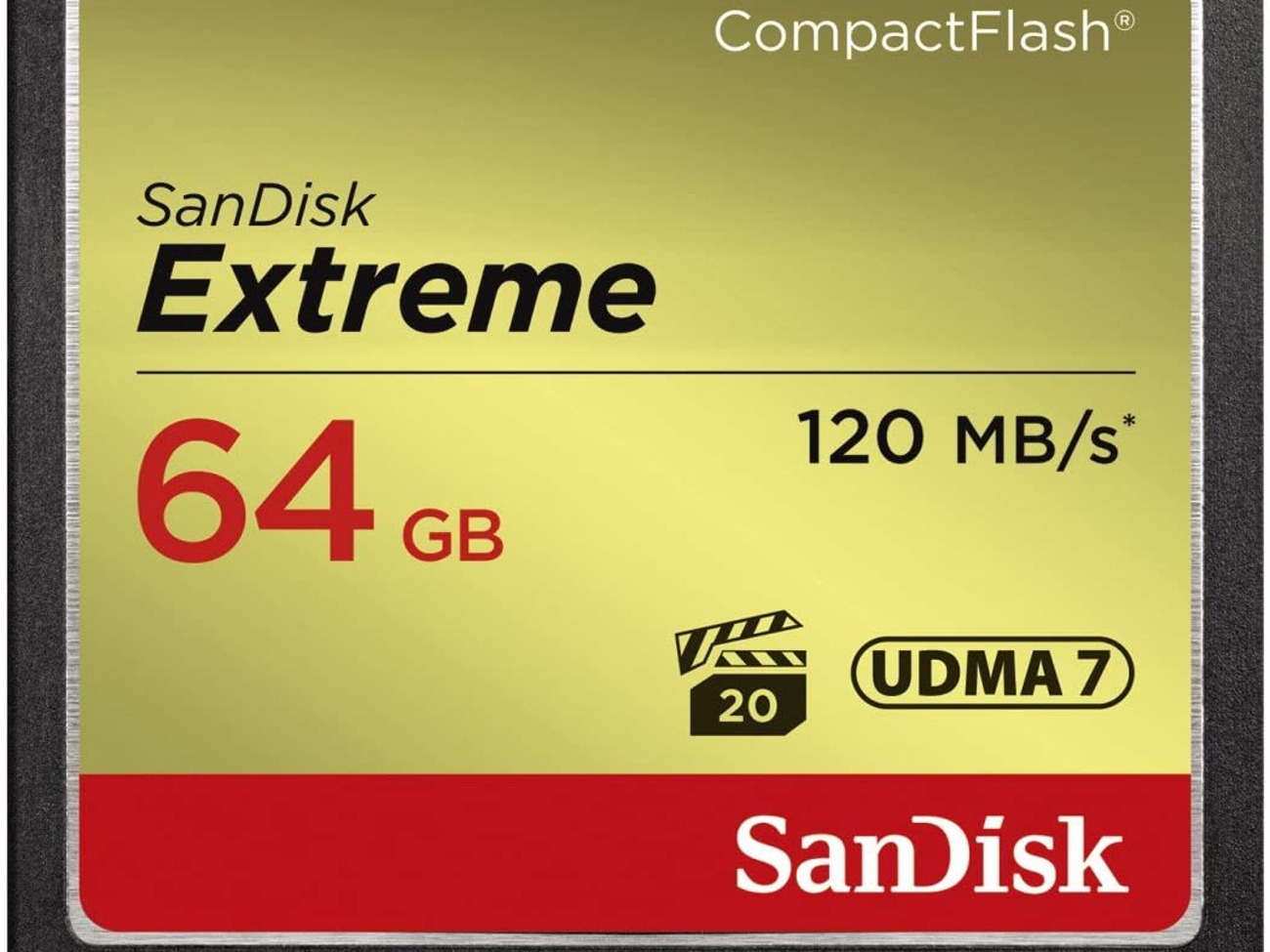 Sandisk extreme 64 gb udma7 compactflash cf card