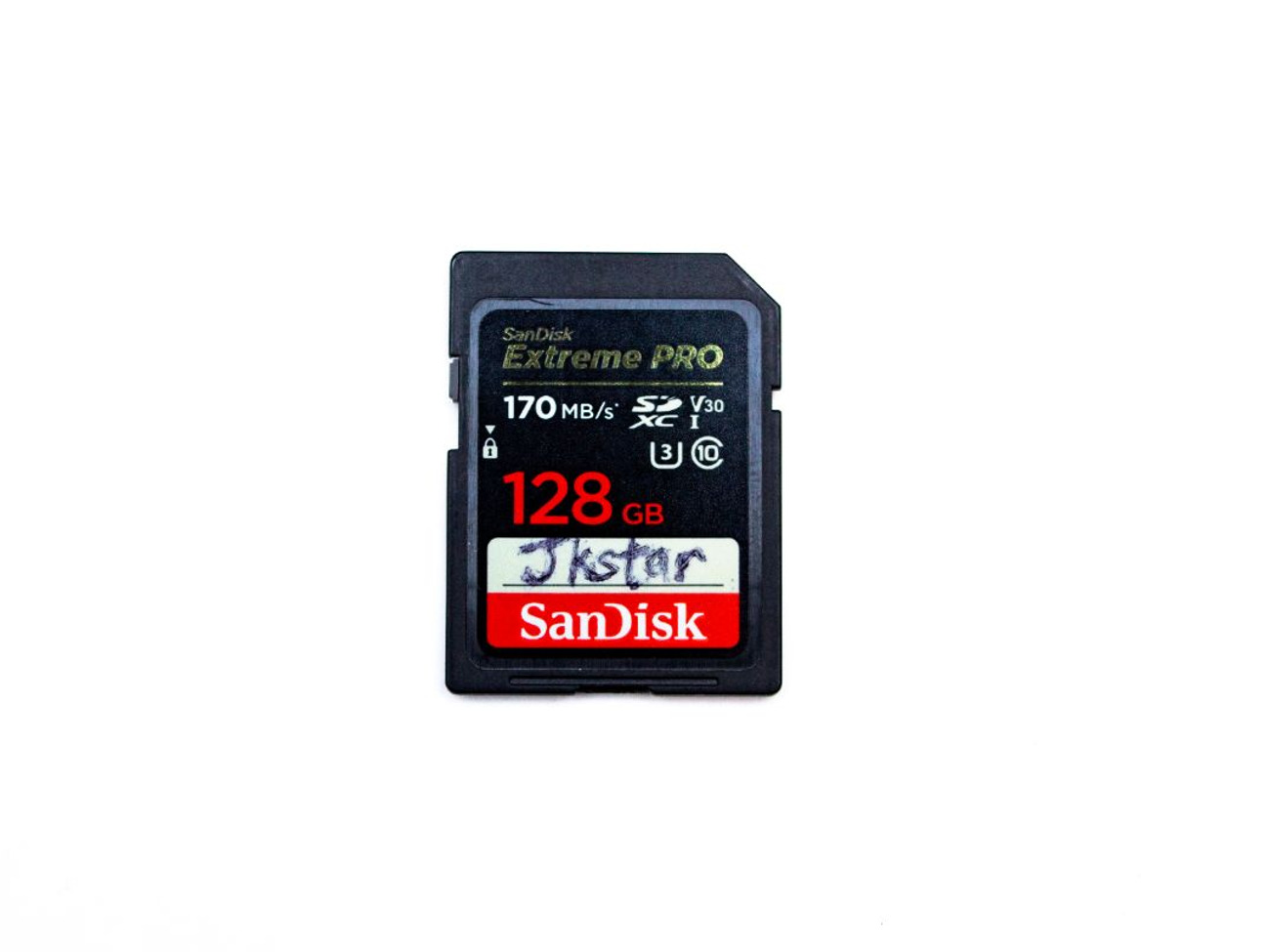 Sandisk extreme pro 128 gb sdxc memory card