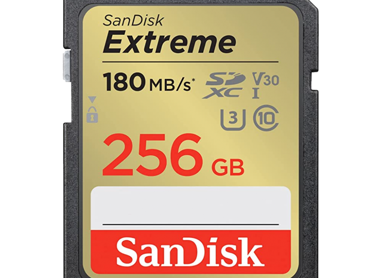 Sandisk extreme pro 256gb sd memory card