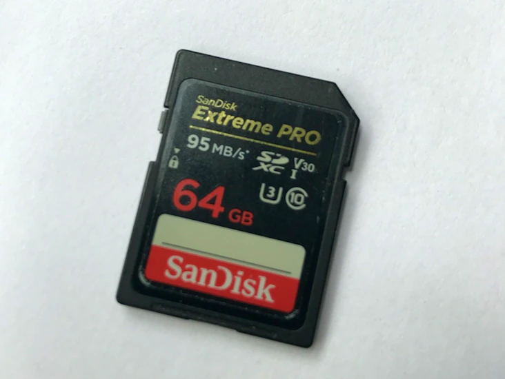 Sandisk extreme pro 64gb 95mb/s sd card - 24/7 pick up/drop off