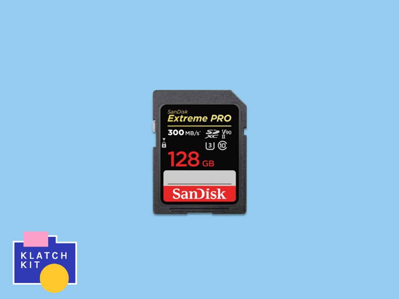128gb sandisk sdsx extreme pro v90 uhs-ii sd card