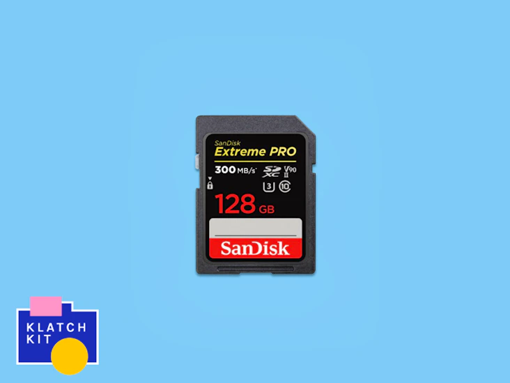 128gb sandisk sdsx extreme pro v90 uhs-ii sd card