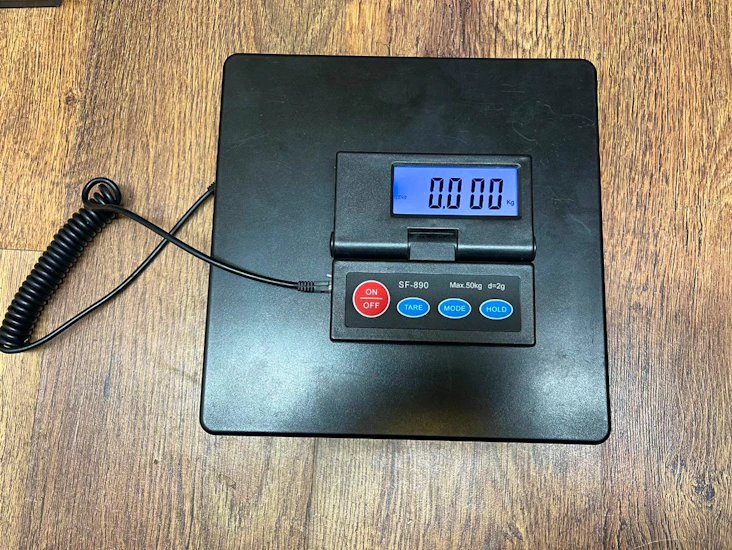 Scale 50kg digital postal parcels weighing platform scales