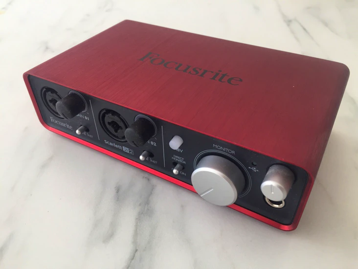 Focusrite scarlett 2i2 audio card