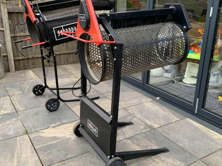 Scheppach rs350 electric soil sieve