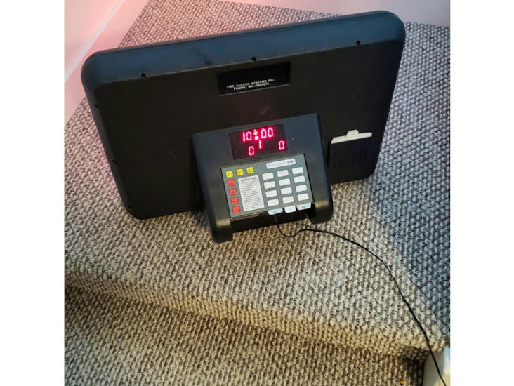 Score board and clock