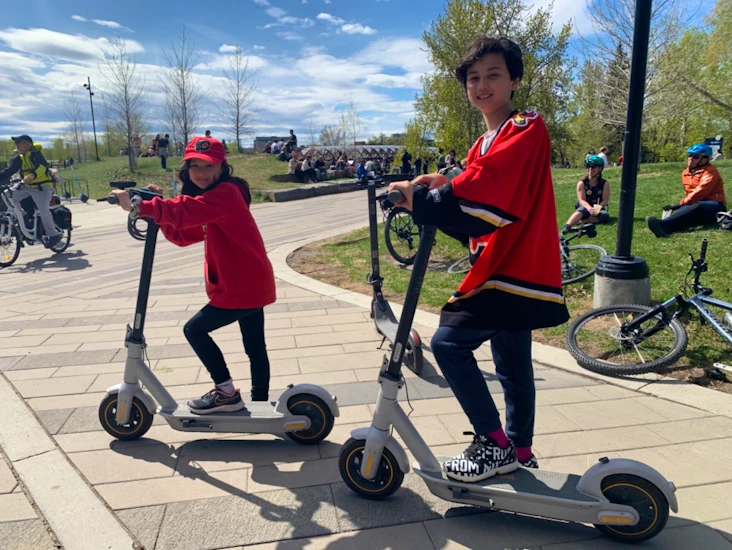 Segway electric scooter