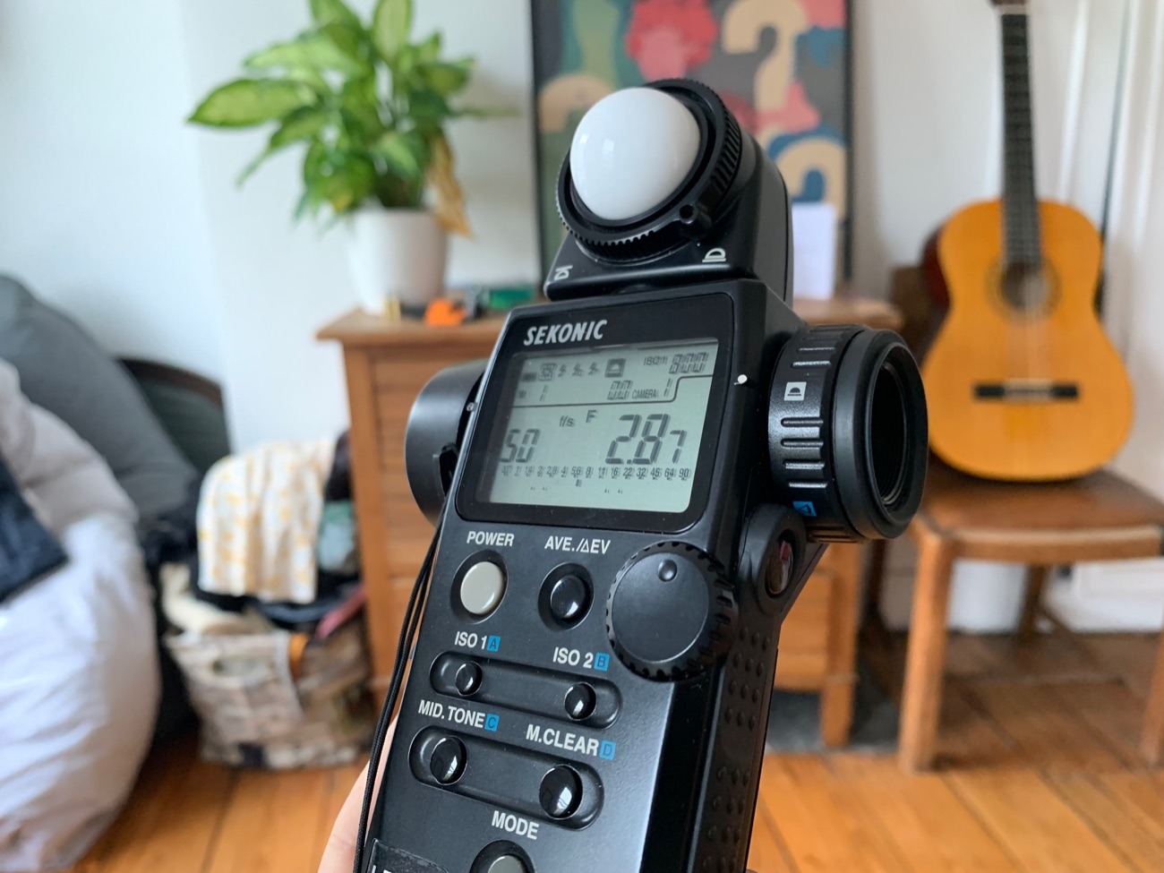 Sekonic cine light meter l-758dr