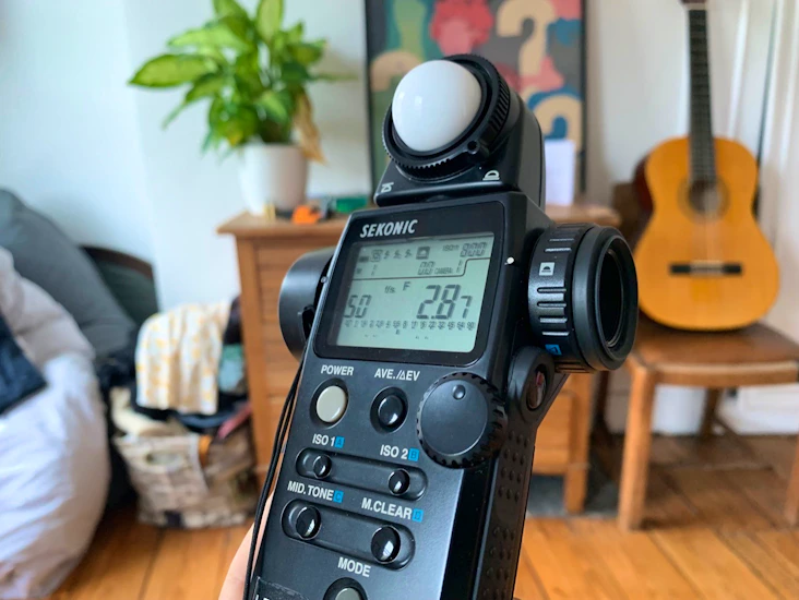 Sekonic cine light meter l-758dr
