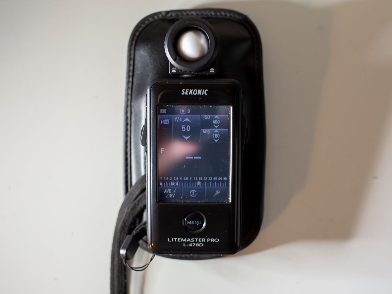 Sekonic l-478d litemaster pro light meter, black