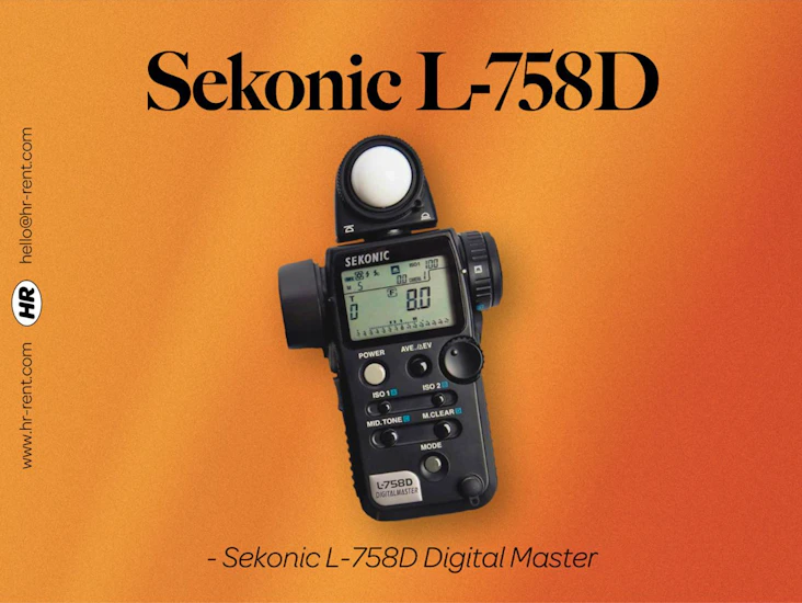 Sekonic l-758d digital master light meter