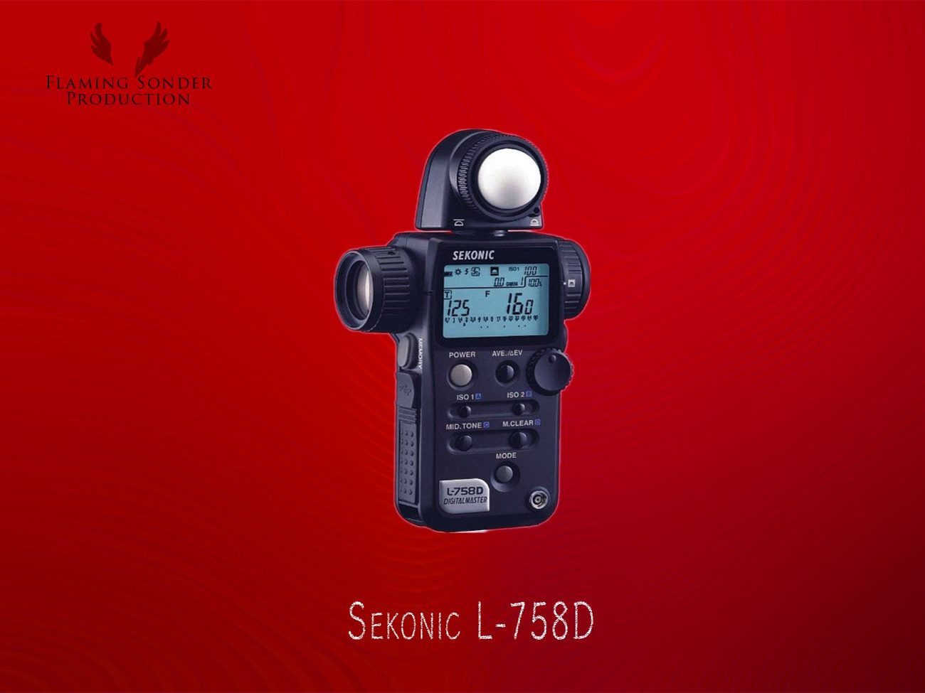 Sekonic l-758d/ light meter 