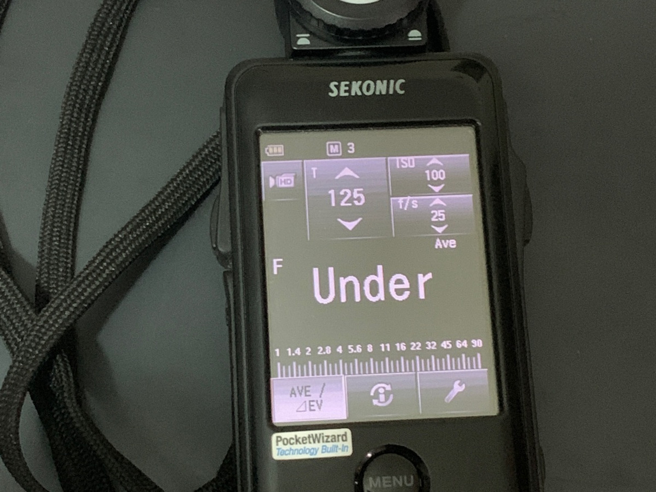 Sekonic lighting exposure