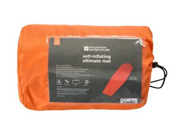 Self inflating roll mat
