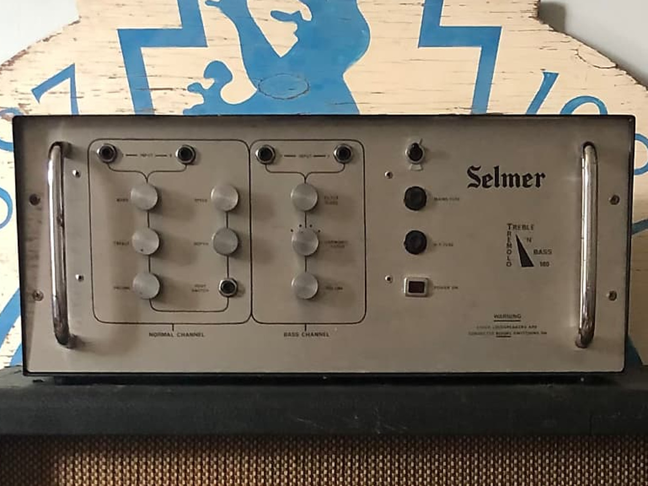 Selmer treble 'n' bass amplifer 1968
