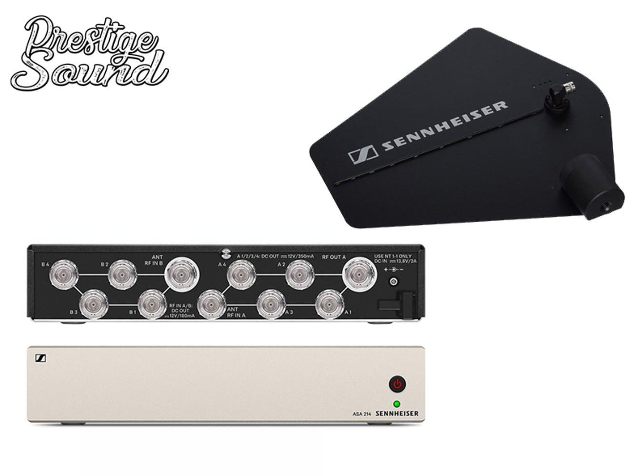 Sennheiser asa214 mic combiner + paddles