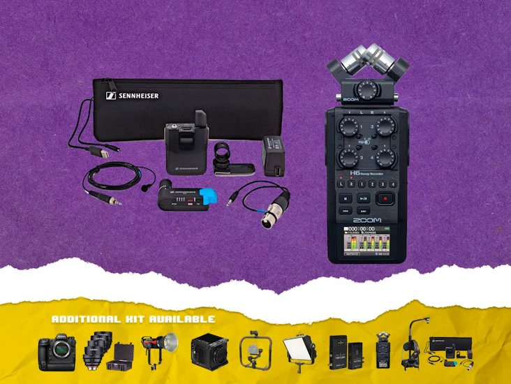 Sennheiser avx mic / zoom h6 recorder - video interview kit