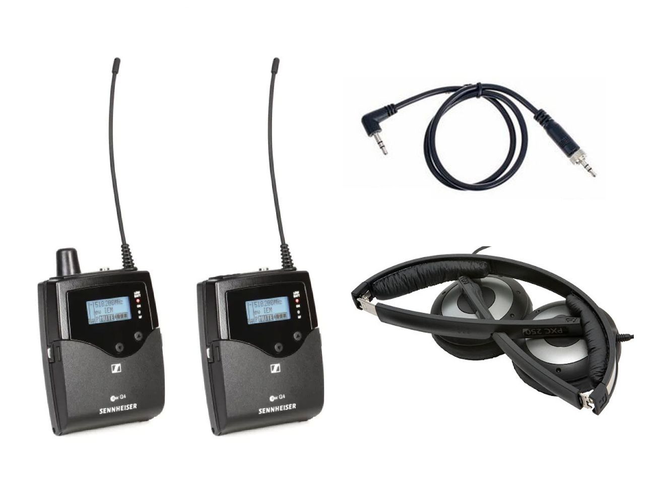 Sennheiser director's iem kit (tx + rx + headphones)