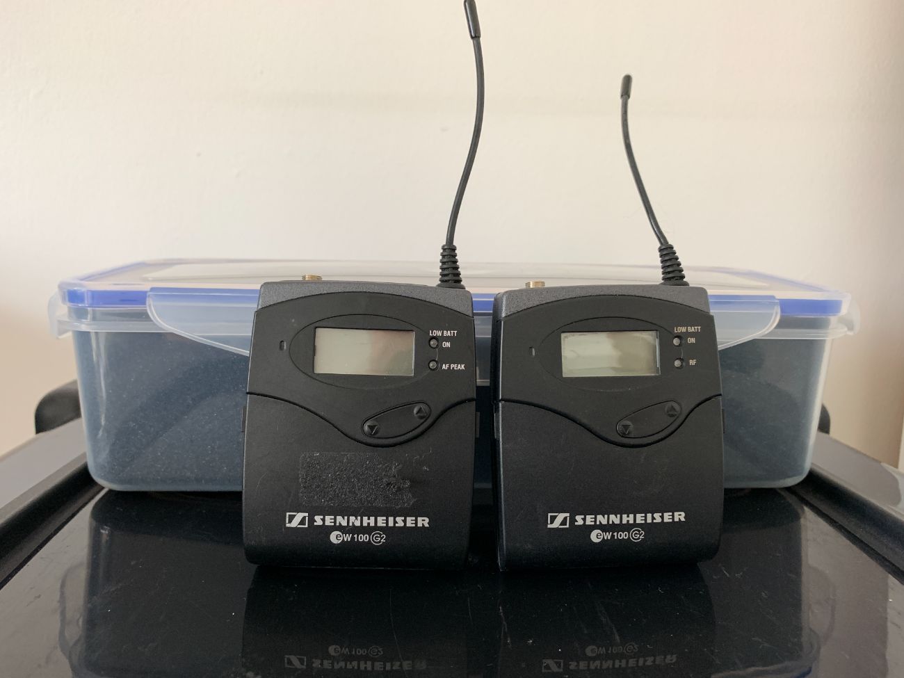 Sennheiser ew 100 g2 radio mics
