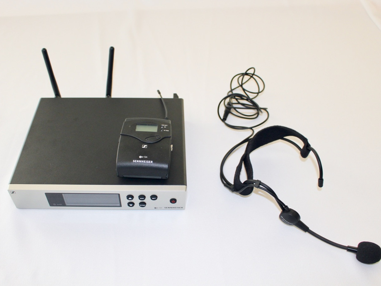 Sennheiser ew 100 g4-me3 headset microphone set