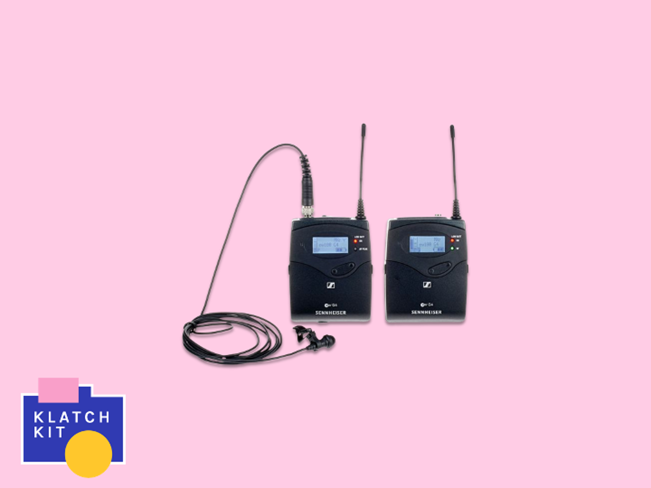 Sennheiser ew g4 lavalier microphone set