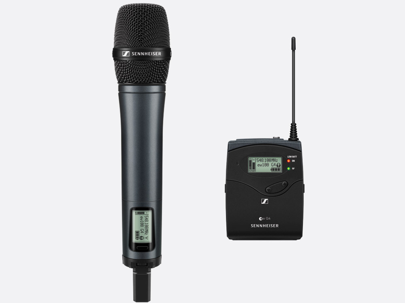 Sennheiser ew 135 p g4 handheld set microphone