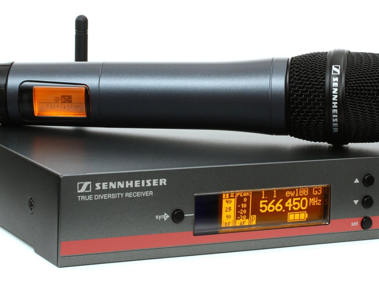 Sennheiser ew 500 g3 wireless handheld mic kit