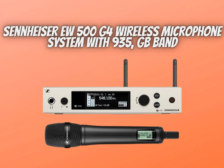 Sennheiser ew 500 g4 wireless mic system with 935, gb band