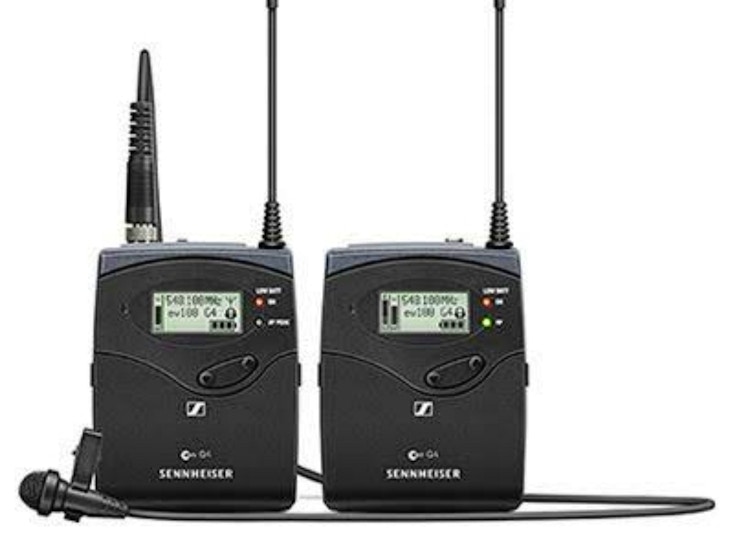 Sennheiser g3 ew100 radio lapel lav mic