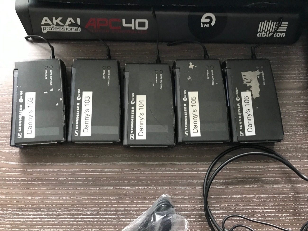 Sennheiser ew100 wireless system
