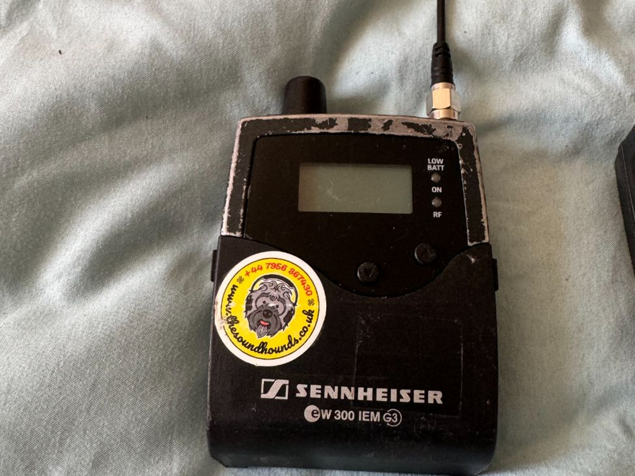 Sennheiser g3 bodypack iem receiver/listener