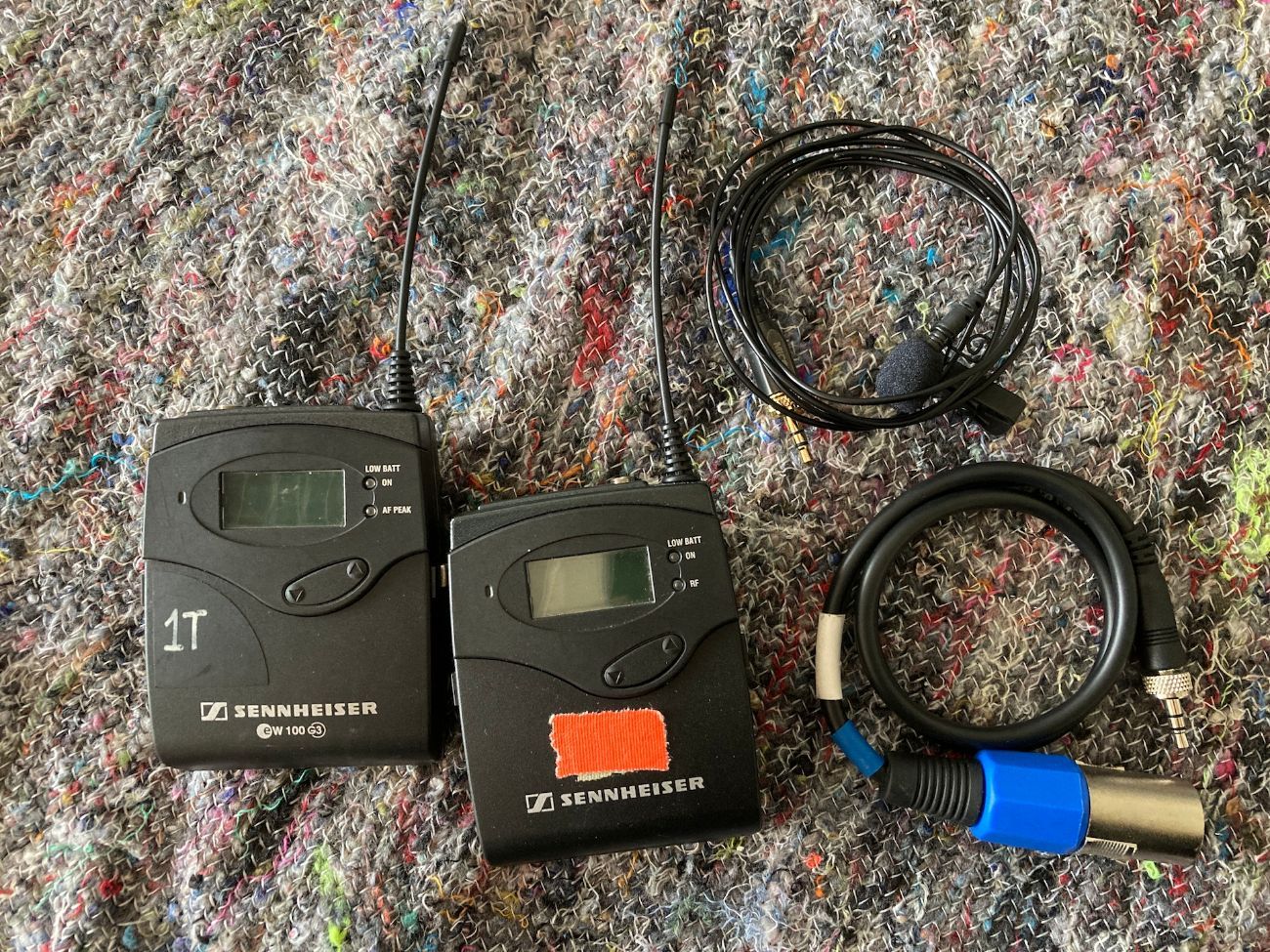 Sennheiser g3 eng wireless lav - radio mic set