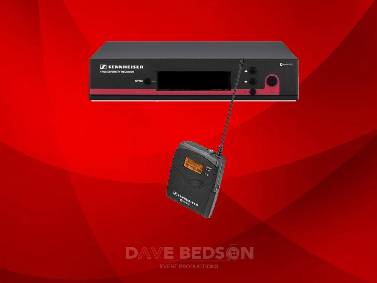 Sennheiser g3 headset, lapel or single ear mic kit (606-648)