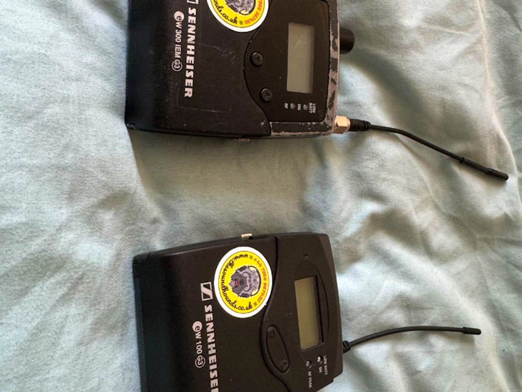 Sennheiser g3 iem receiver and g3 iem transmitter