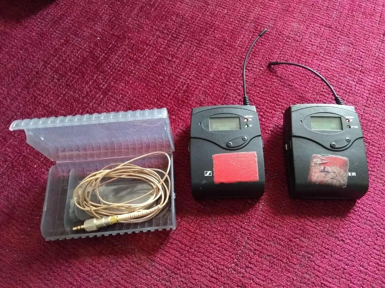 Sennheiser g3 radio mic kit with dpa 4061 mic