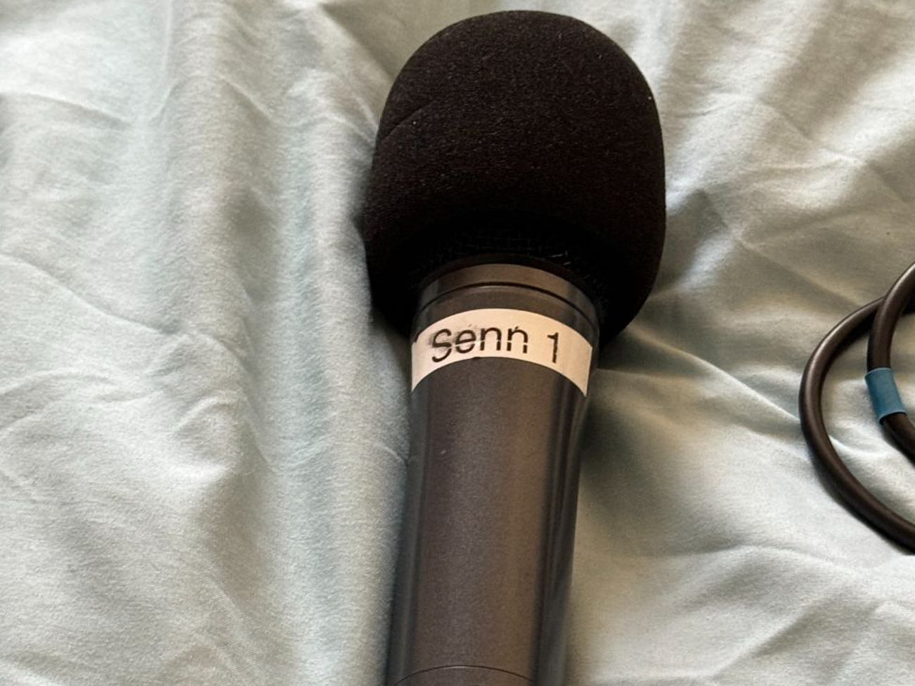 Sennheiser g4 skm 100 hand-held reporter mic