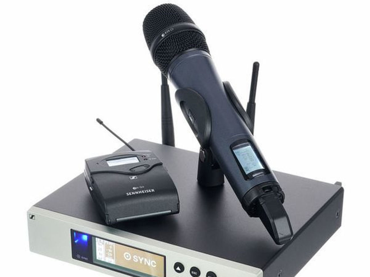 Sennheiser g4 wireless mic 1-way kit