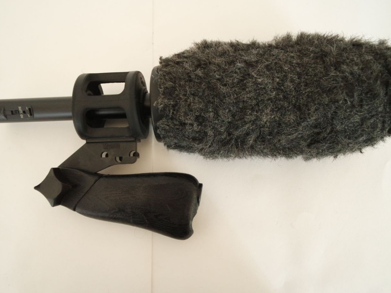 Sennheiser me66 microphone softie pistol grip boom sound