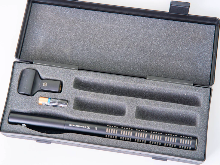 Sennheiser me66 shotgun microphone