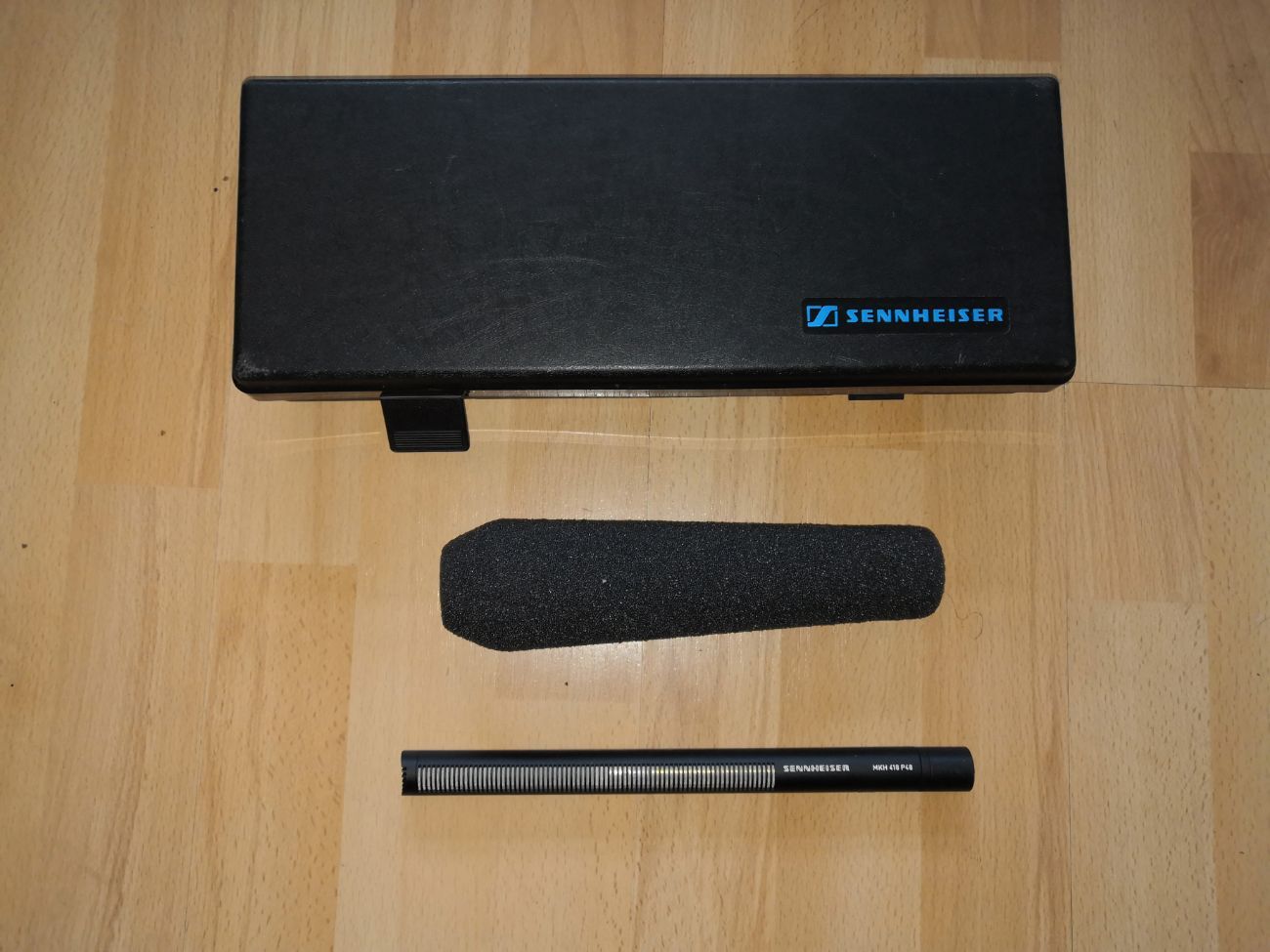 Sennheiser mkh 416 p48 shotgun microphone