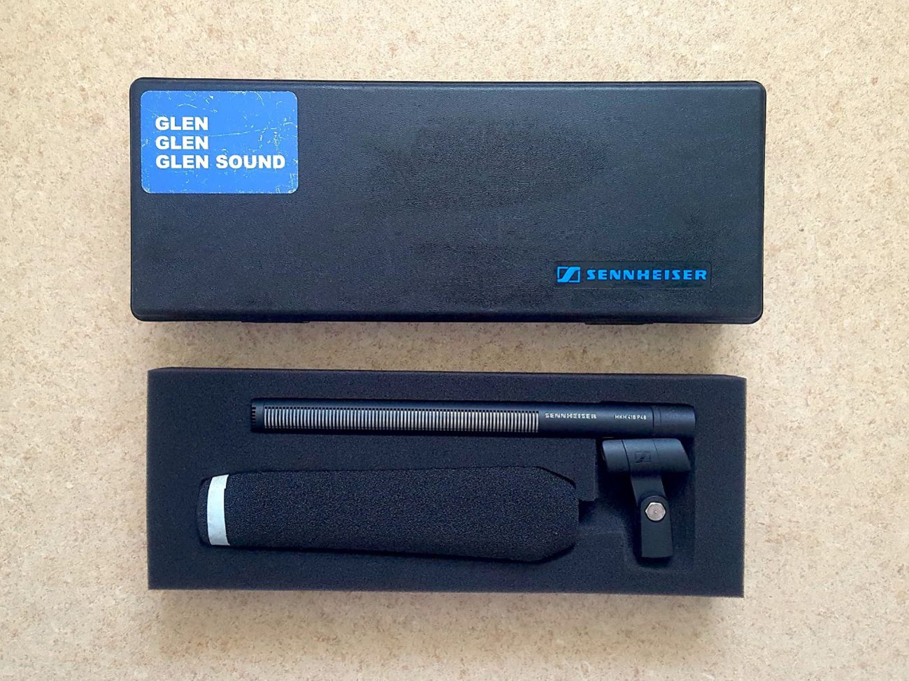 Sennheiser mkh 416 p48 shotgun microphone