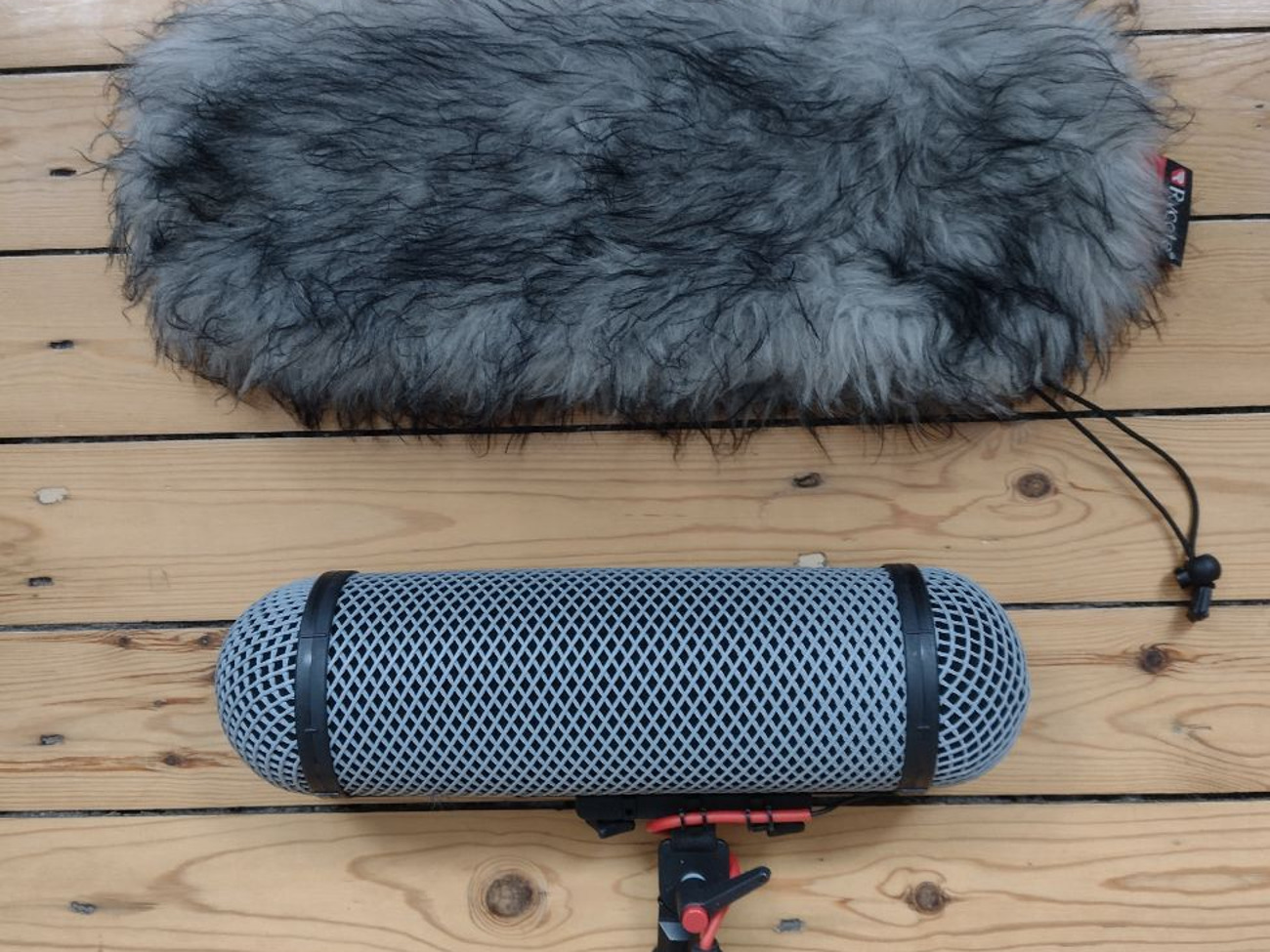Sennheiser mkh 416 shotgun mic + rycote windshield