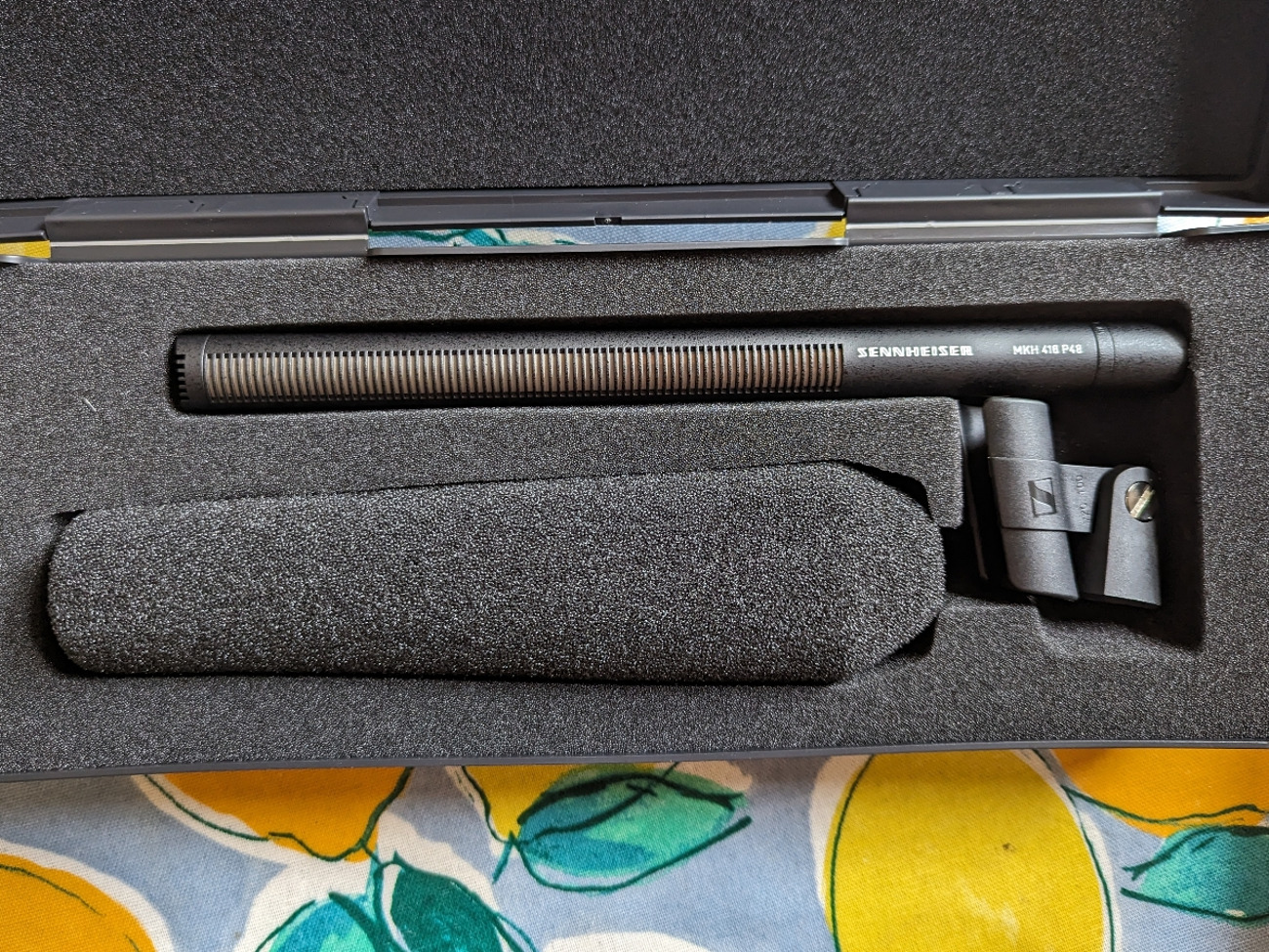 Sennheiser mkh 416 shotgun microphone