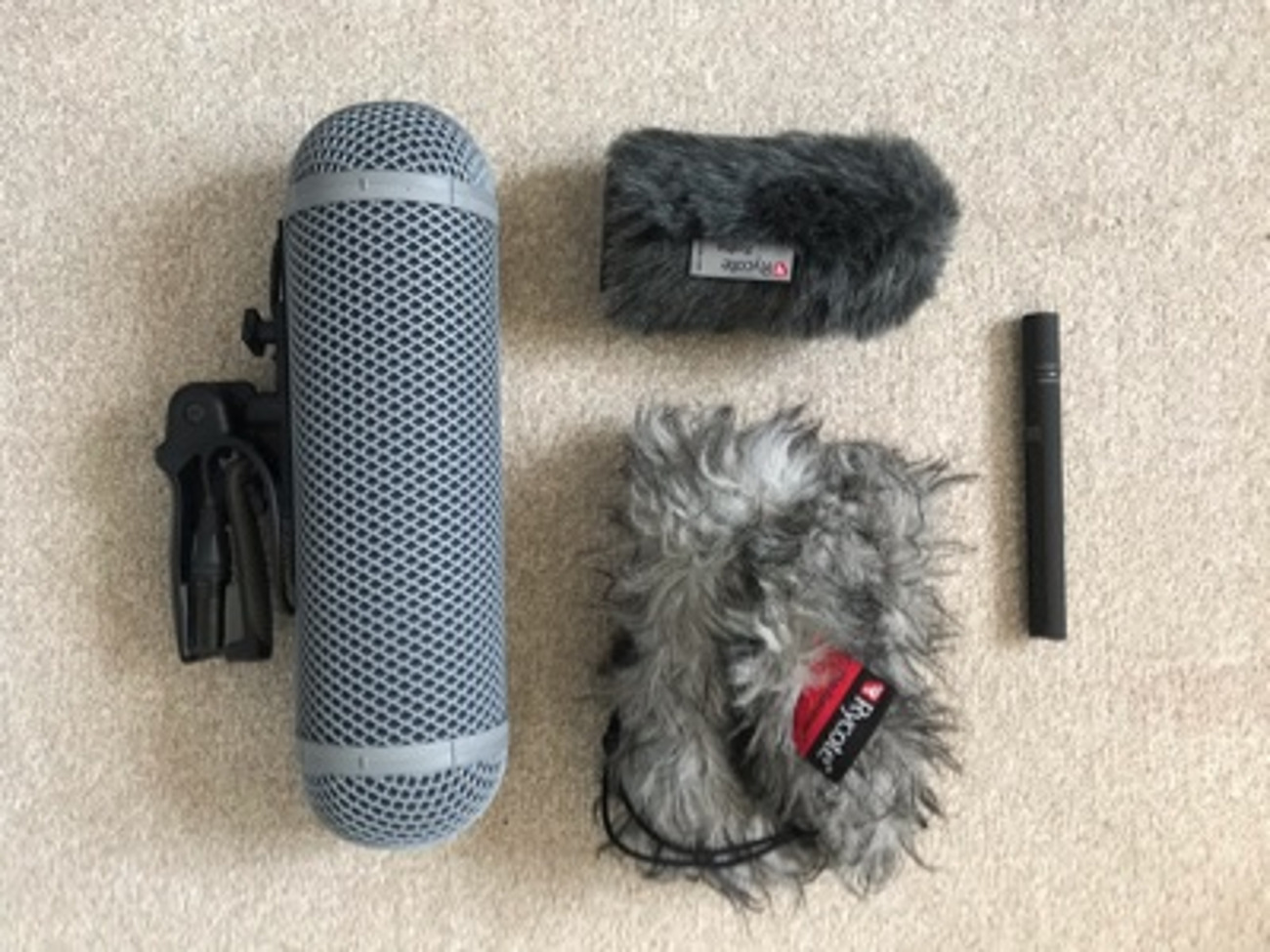 Sennheiser mkh 8060 shotgun mic + wind kit