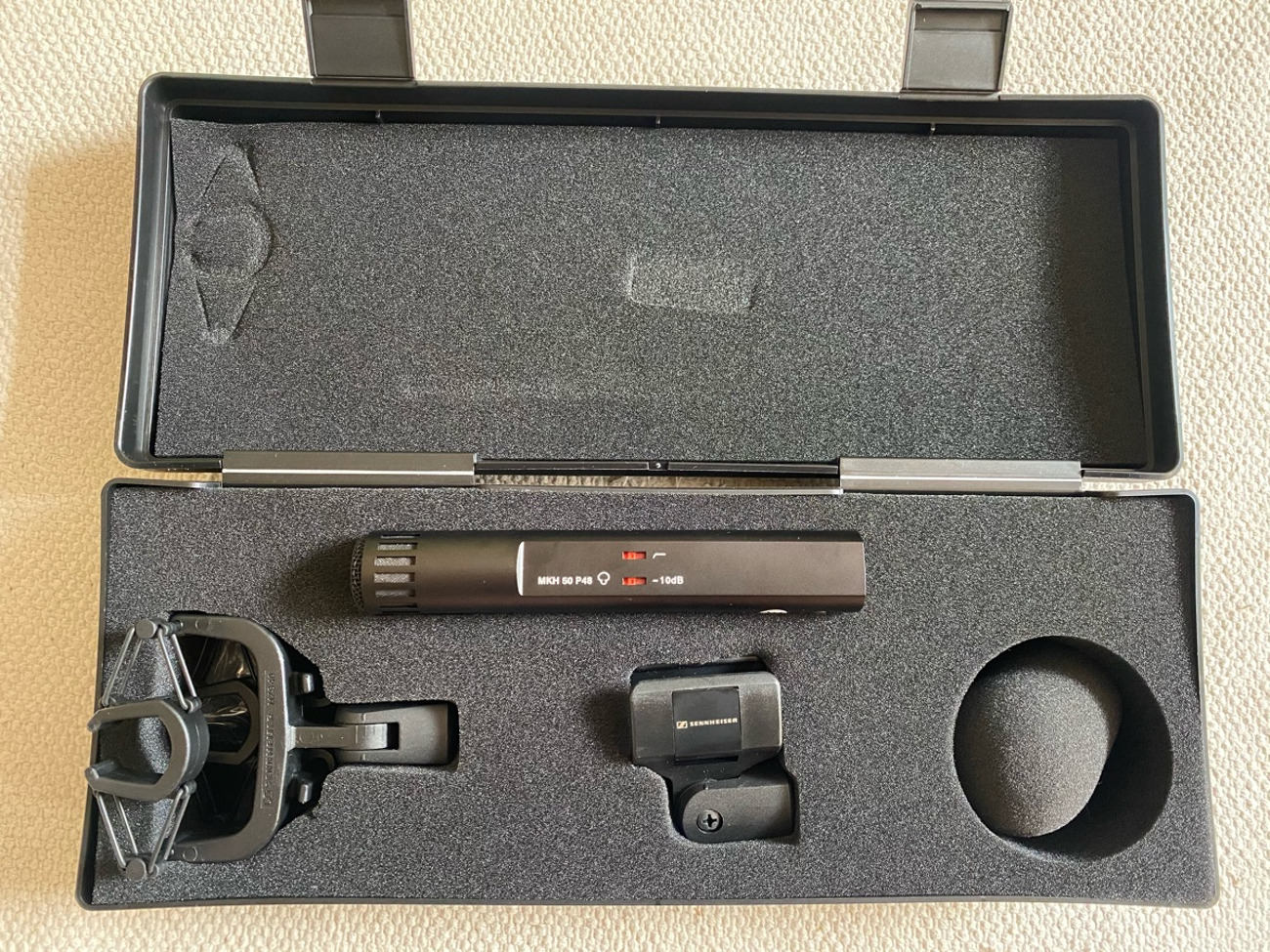 Sennheiser mkh50 super cardioid microphone