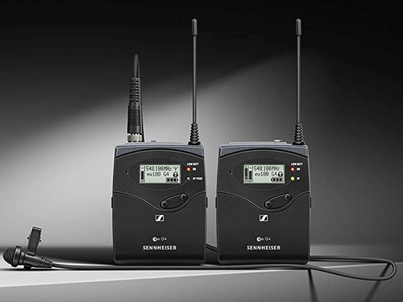 Sennheiser pro portable wireless lavalier mic set 2